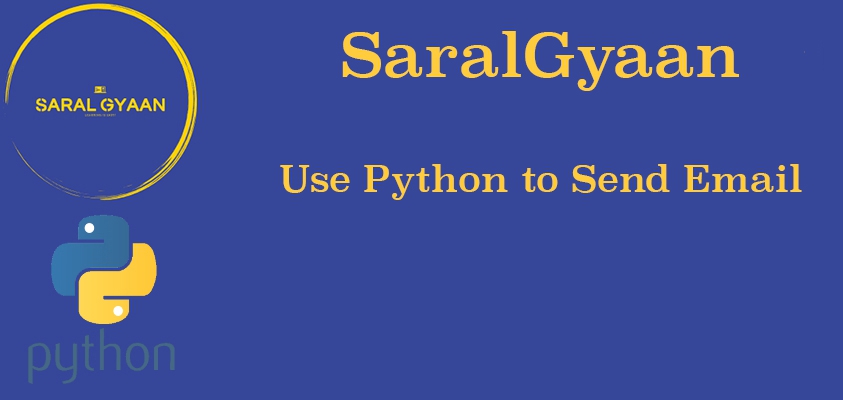 Use Python to send emails